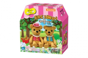 테디베어 커플 만들기